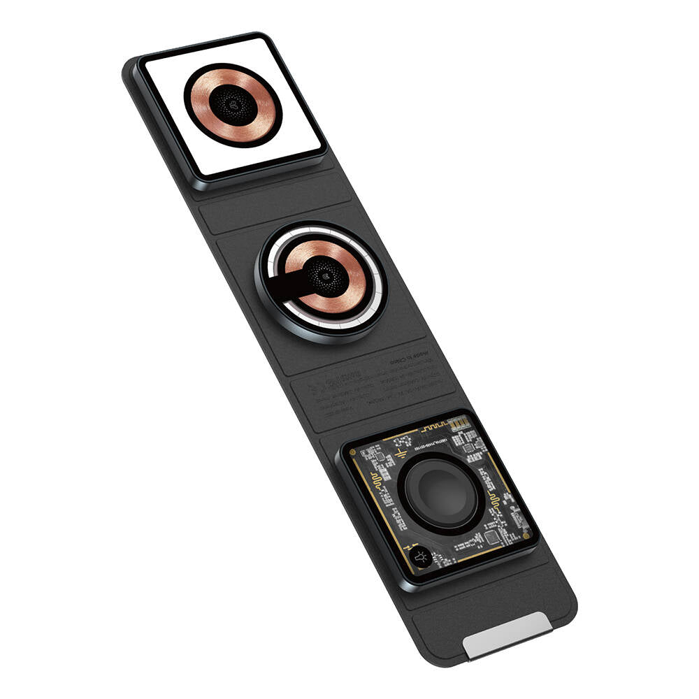 Wiwu Wi-W001 3in1 Katlanabilir Magnetik Kablosuz Şarj Standı Wiwu Wi-W001 3in1 Katlanabilir Magnetik Kablosuz Şarj Standı